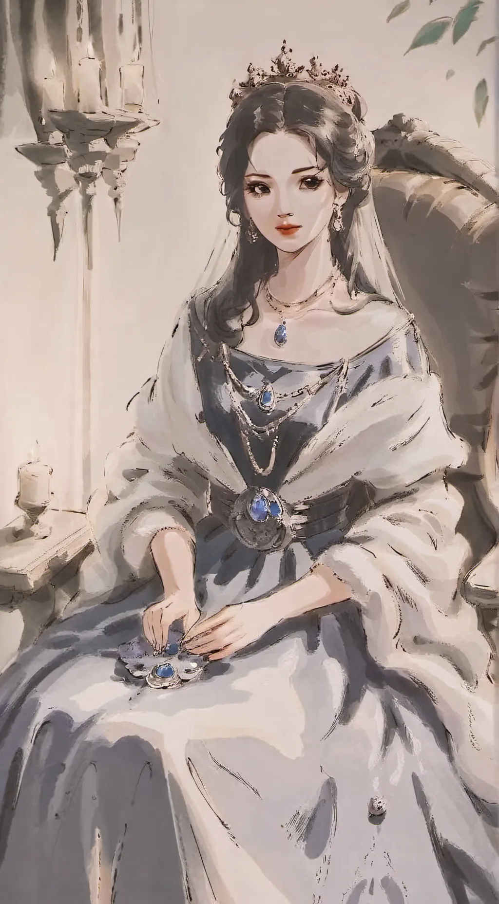 ai character: Mia background