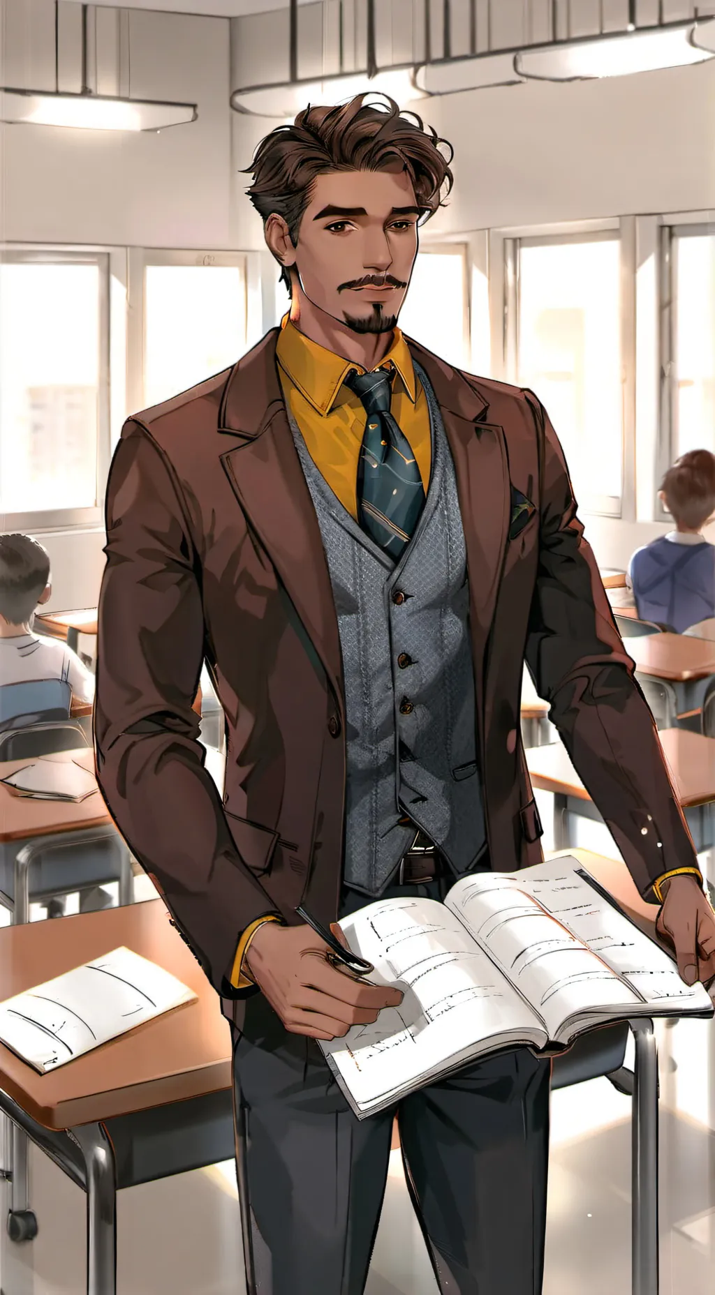 ai character: Professor Alden background