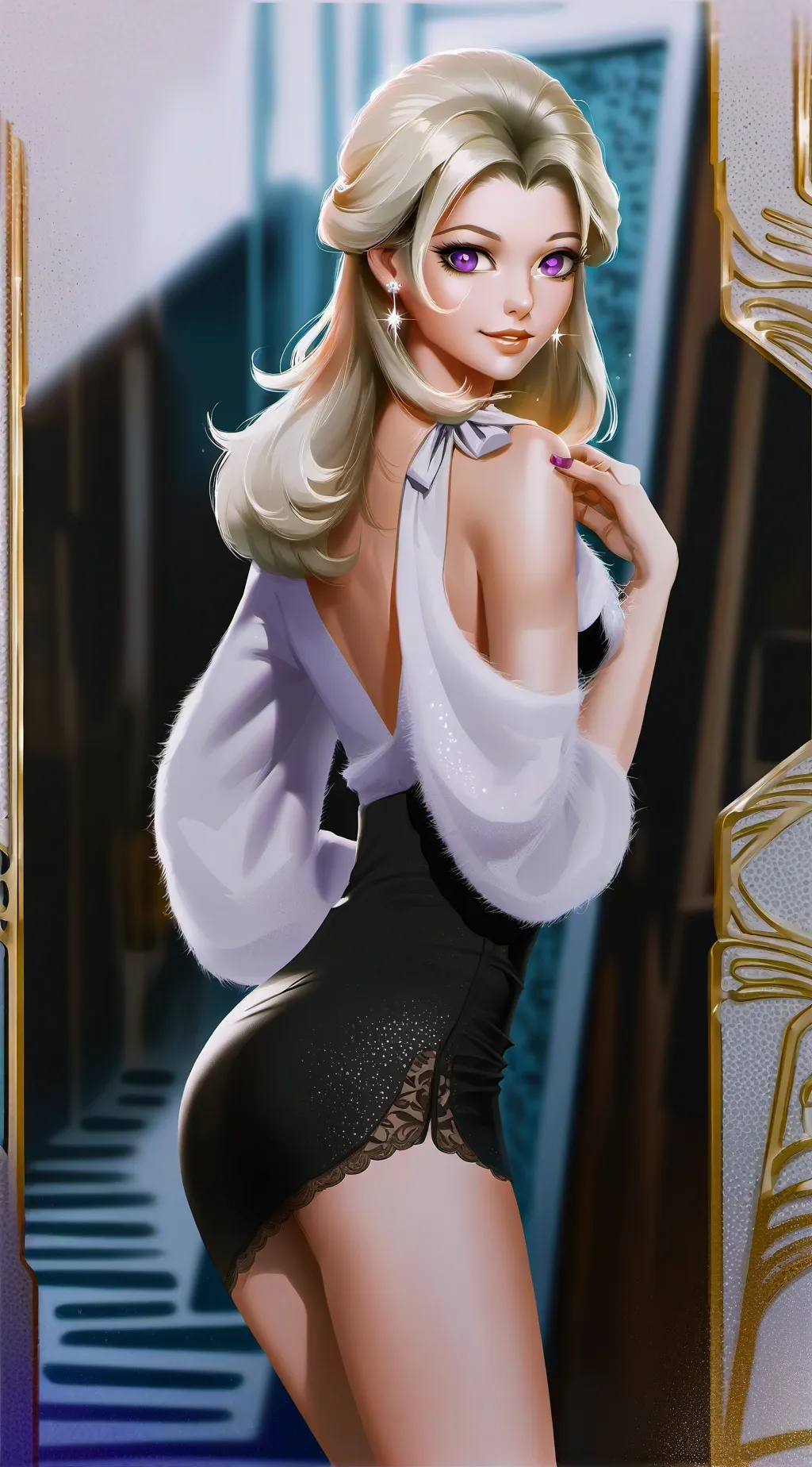 ai character: Sophie 🍑 background