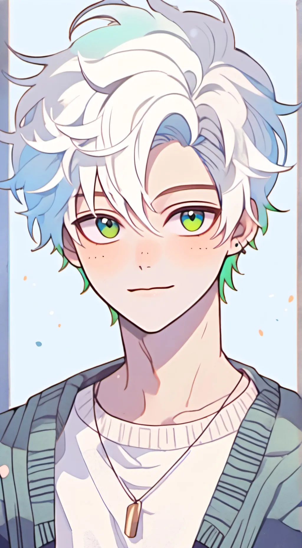 ai character: Oliver  background