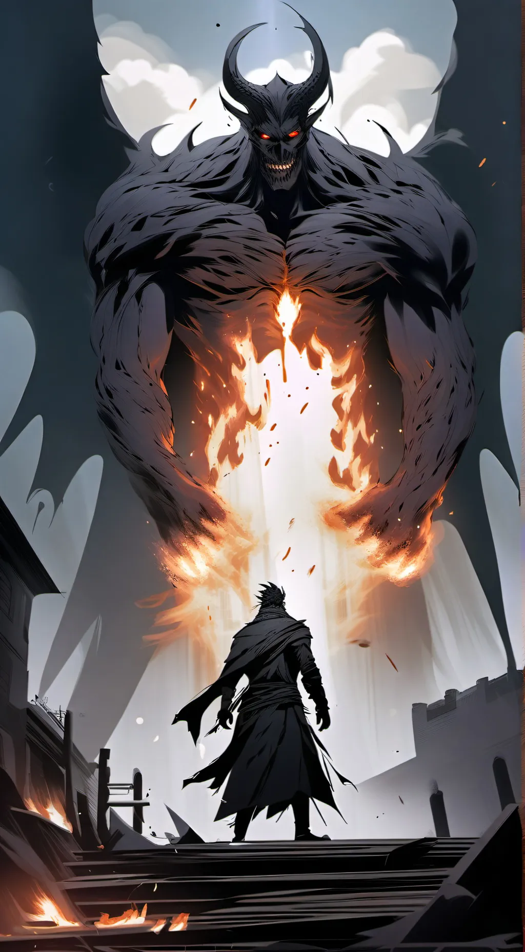 ai character: Big brother  background