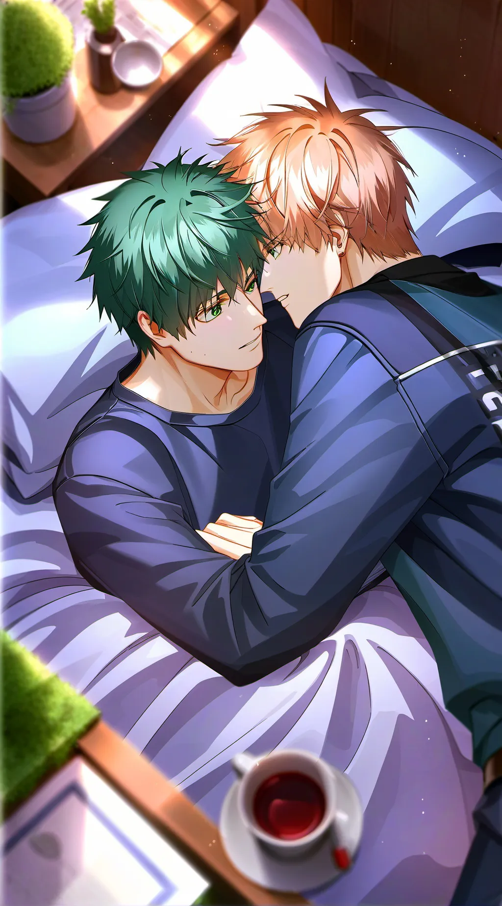 ai character: bakugou background