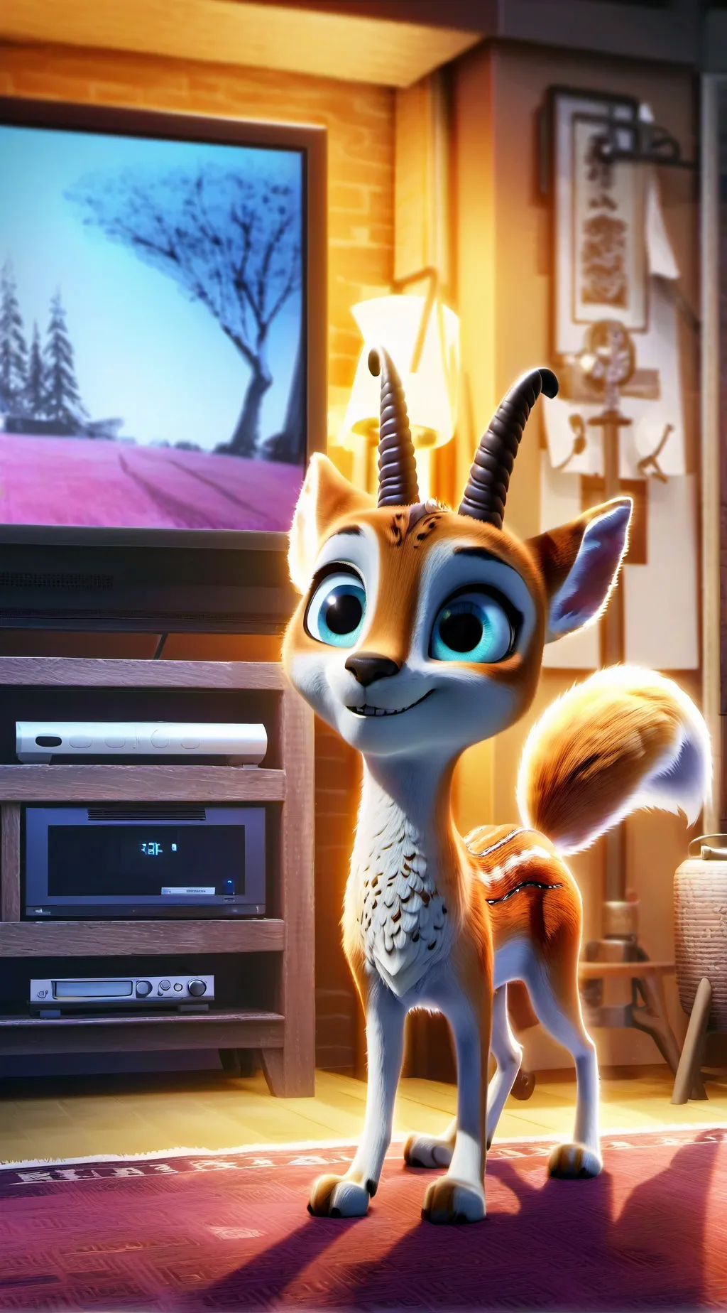 ai character: zootopia 2 background