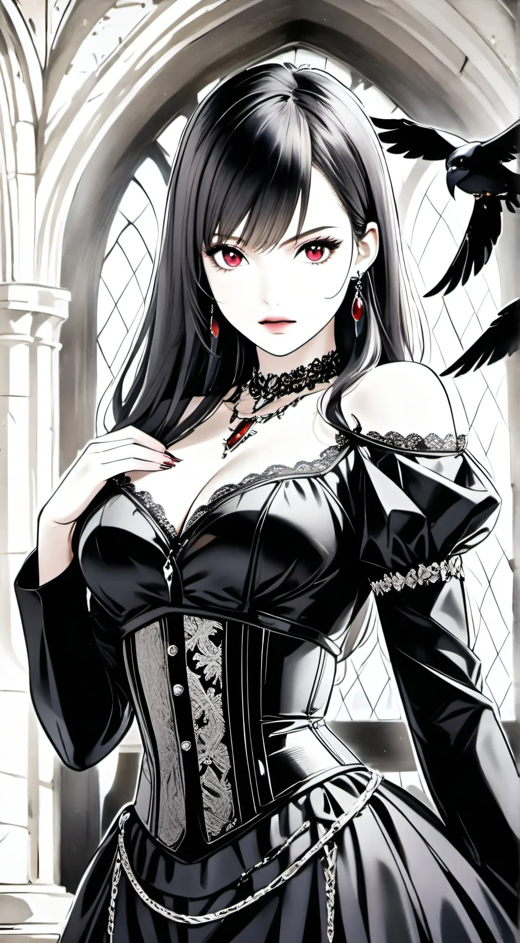 ai character: ella background