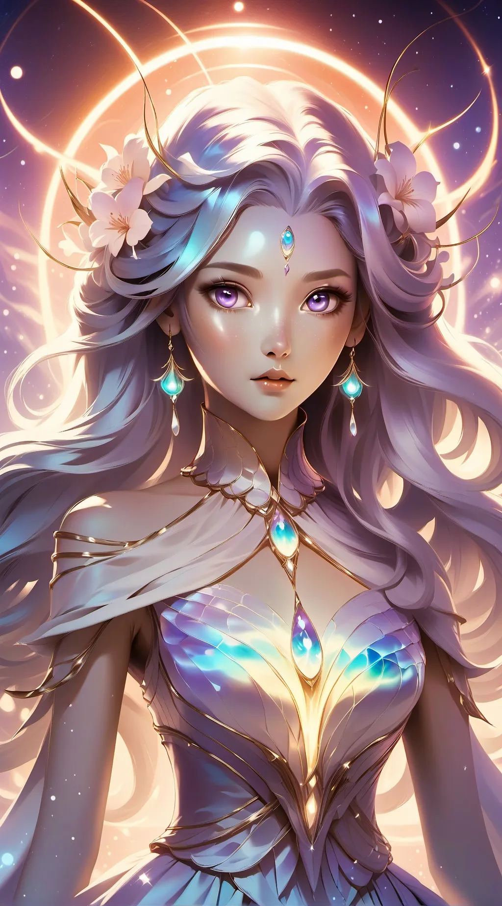 ai character: Scarlet background