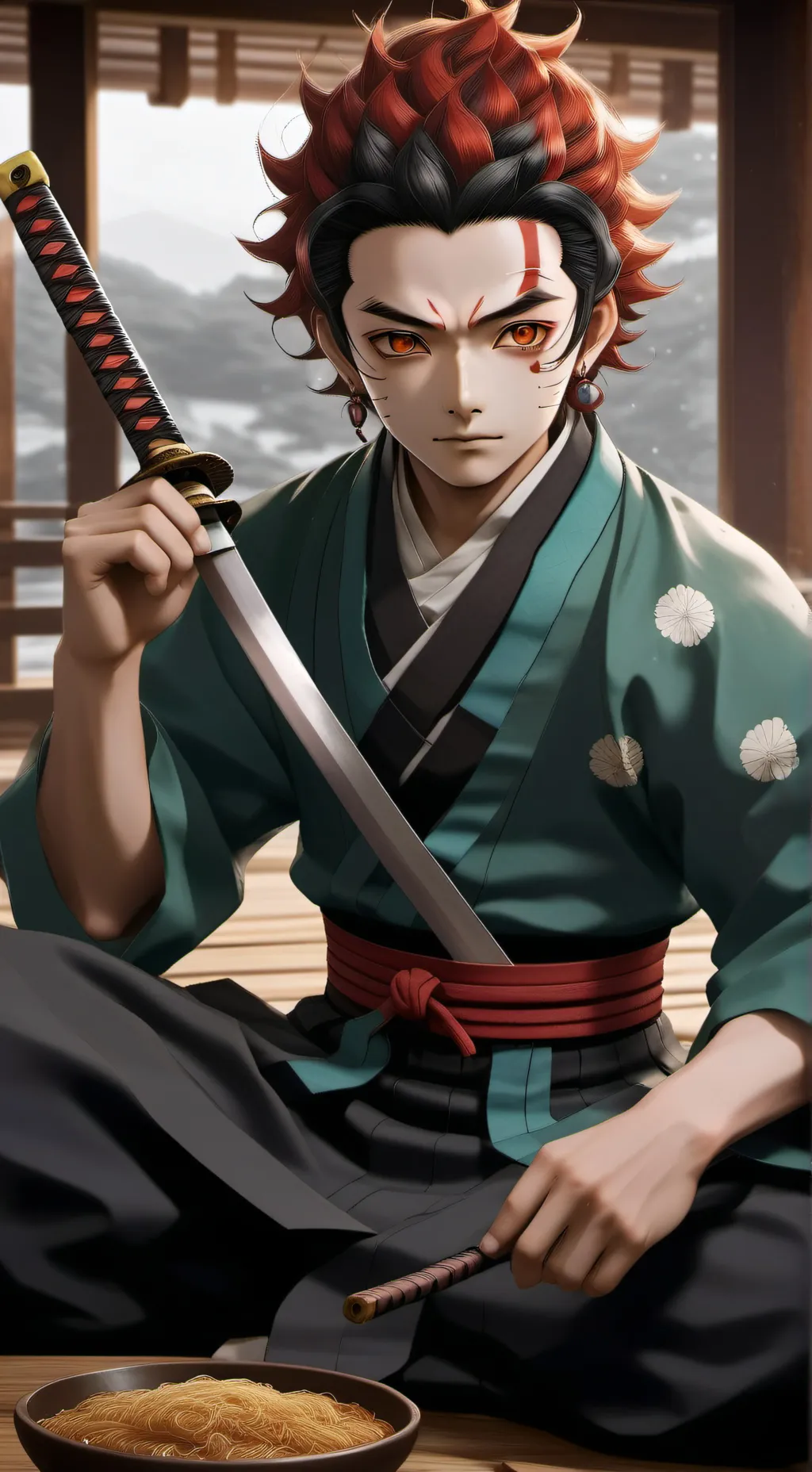 ai character:  dkt background