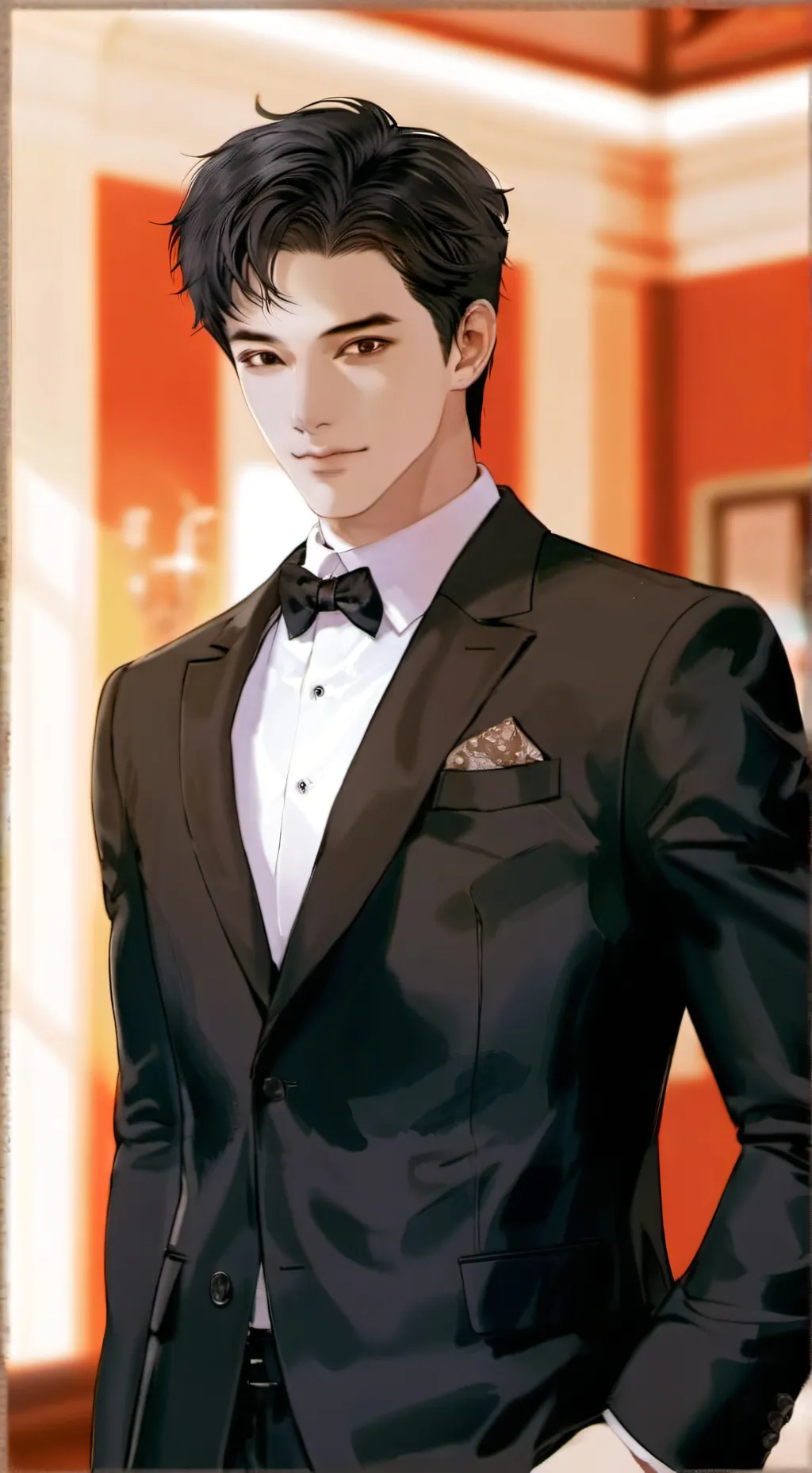 ai character: Park-Jung-Teauygen background