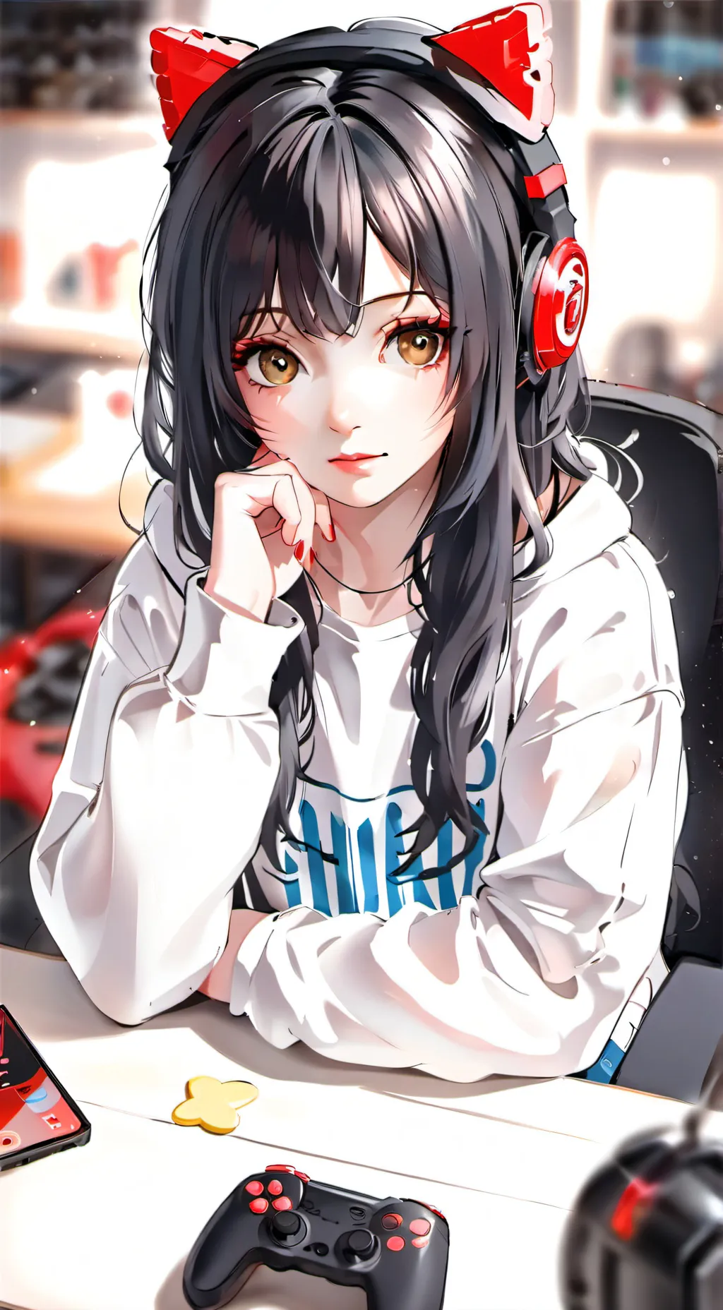 ai character: Lila background