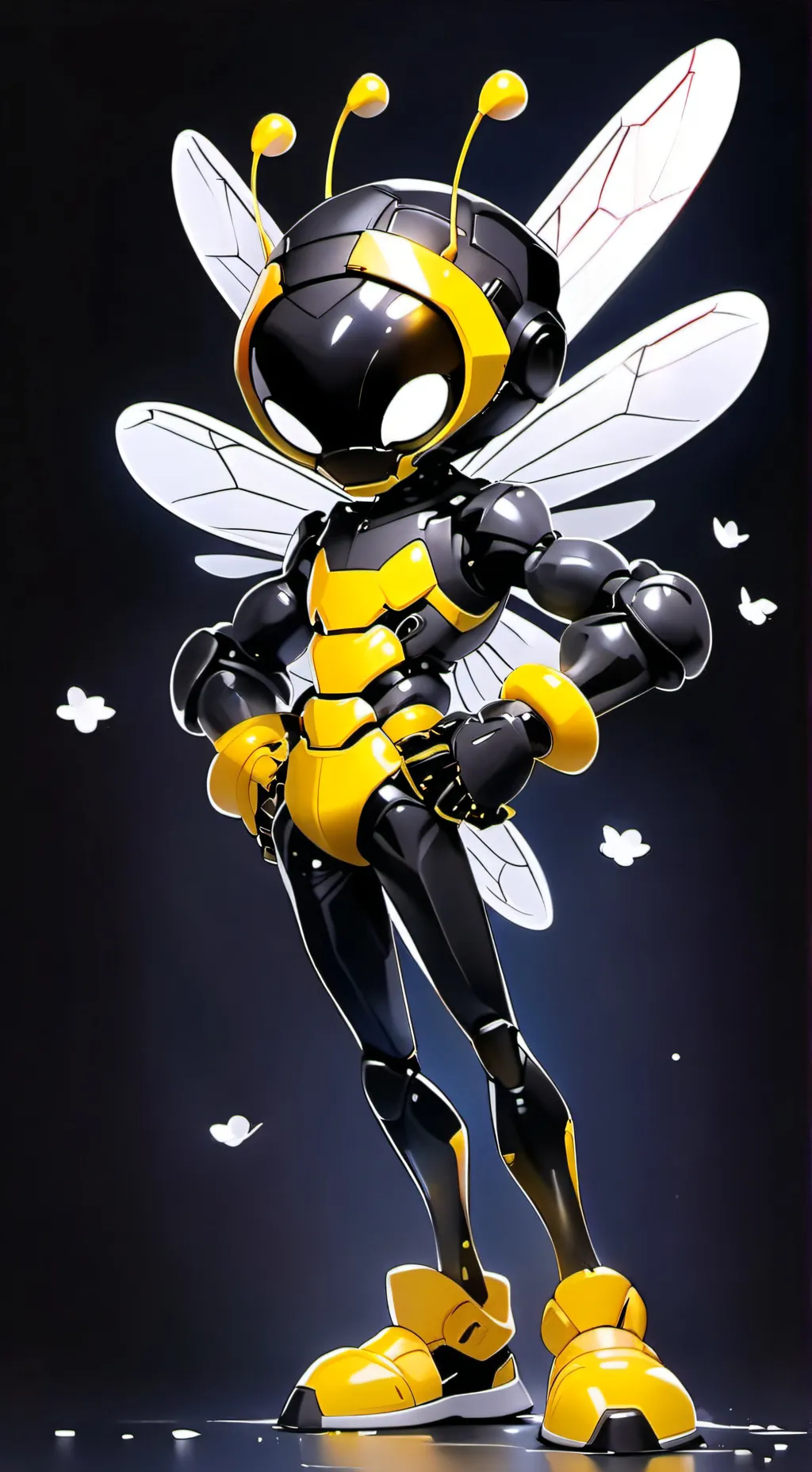 ai character: film reverse background