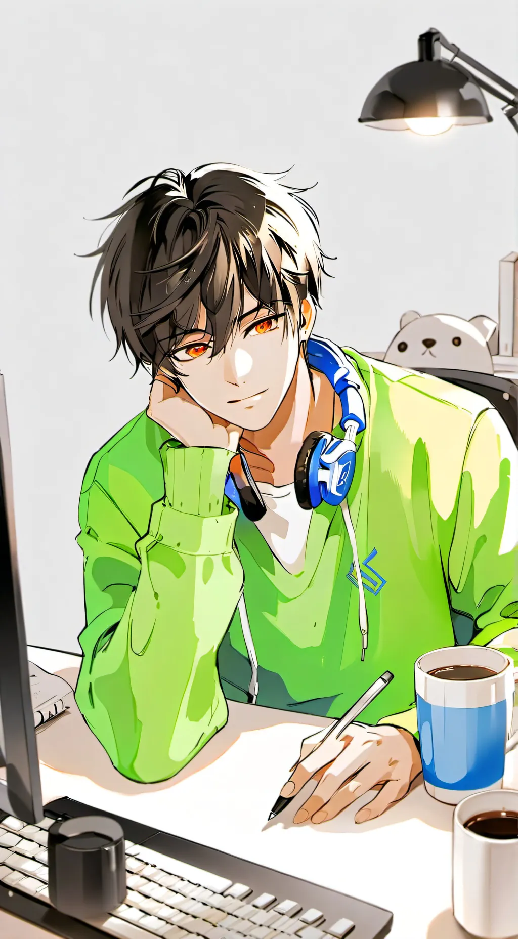 ai character: Alex background