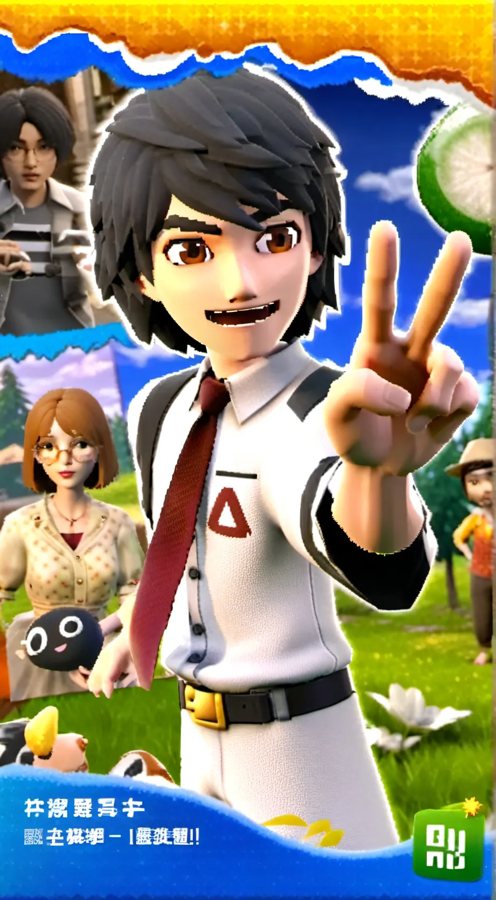 ai character: Dream SMP  background