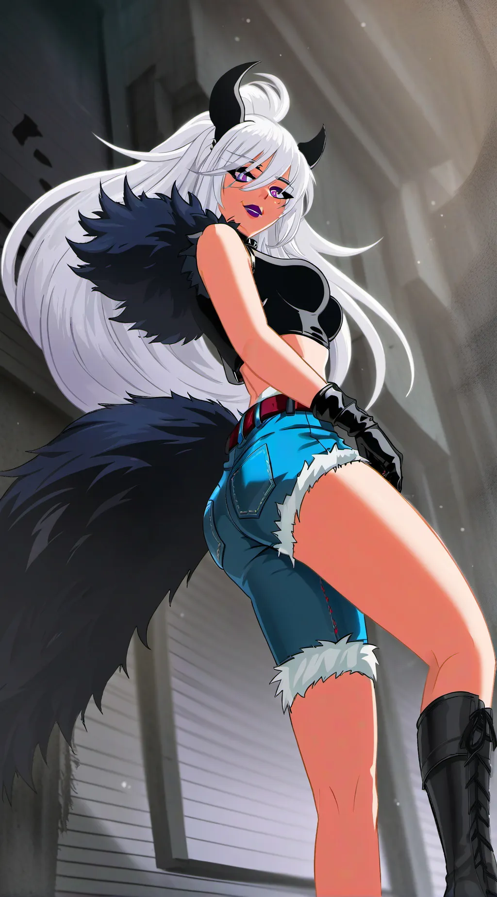 ai character: Susan Skunk background