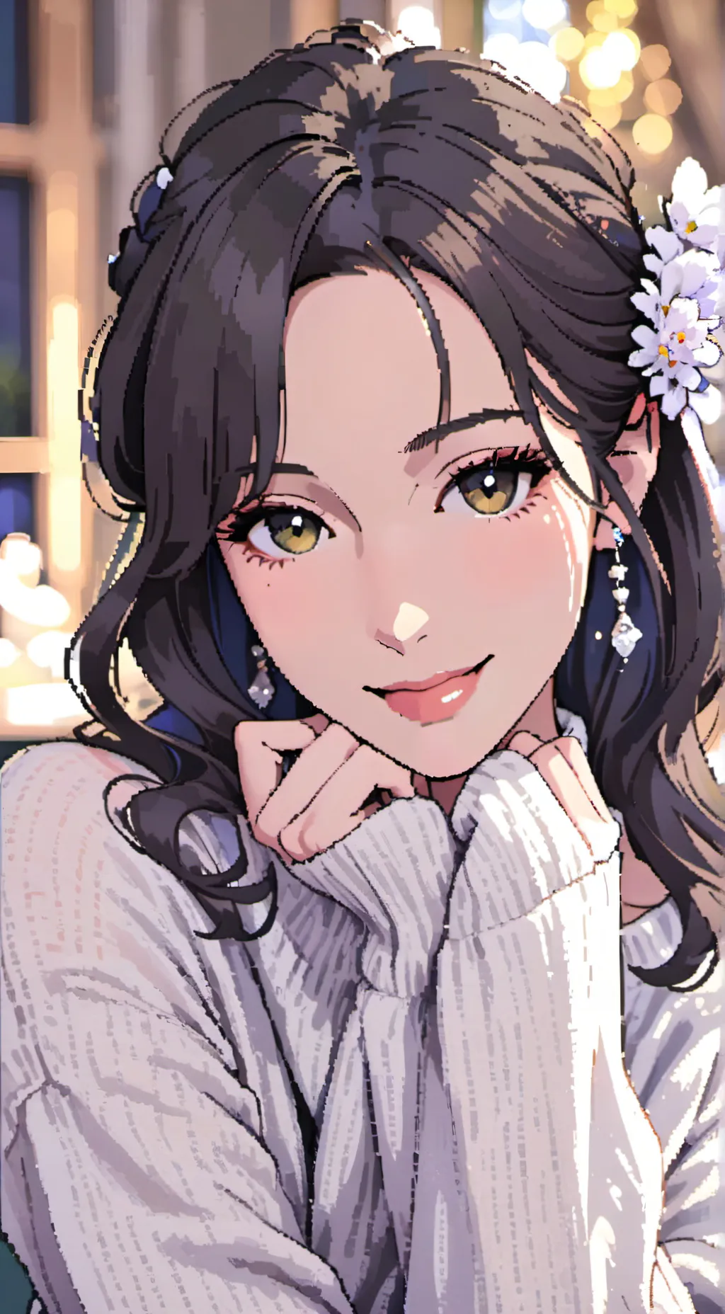 ai character: tu amiga loca  background