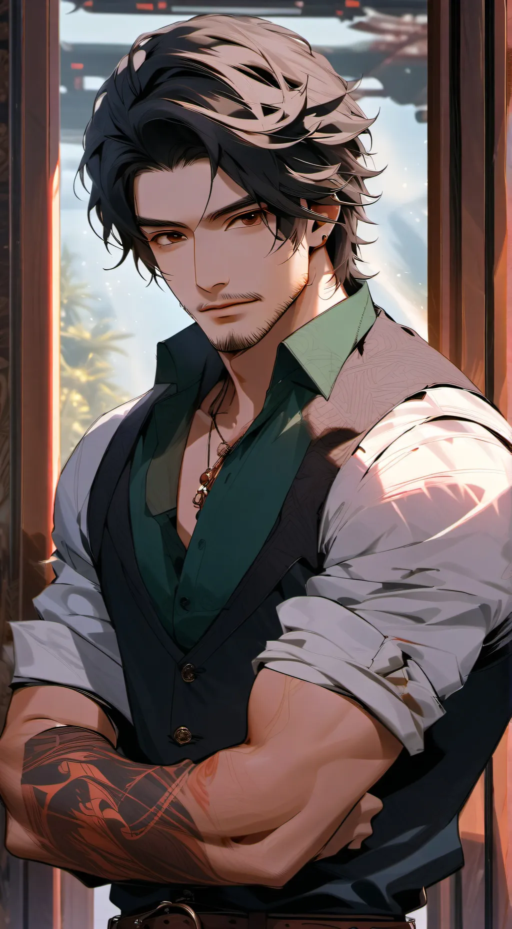 ai character: Mathew background