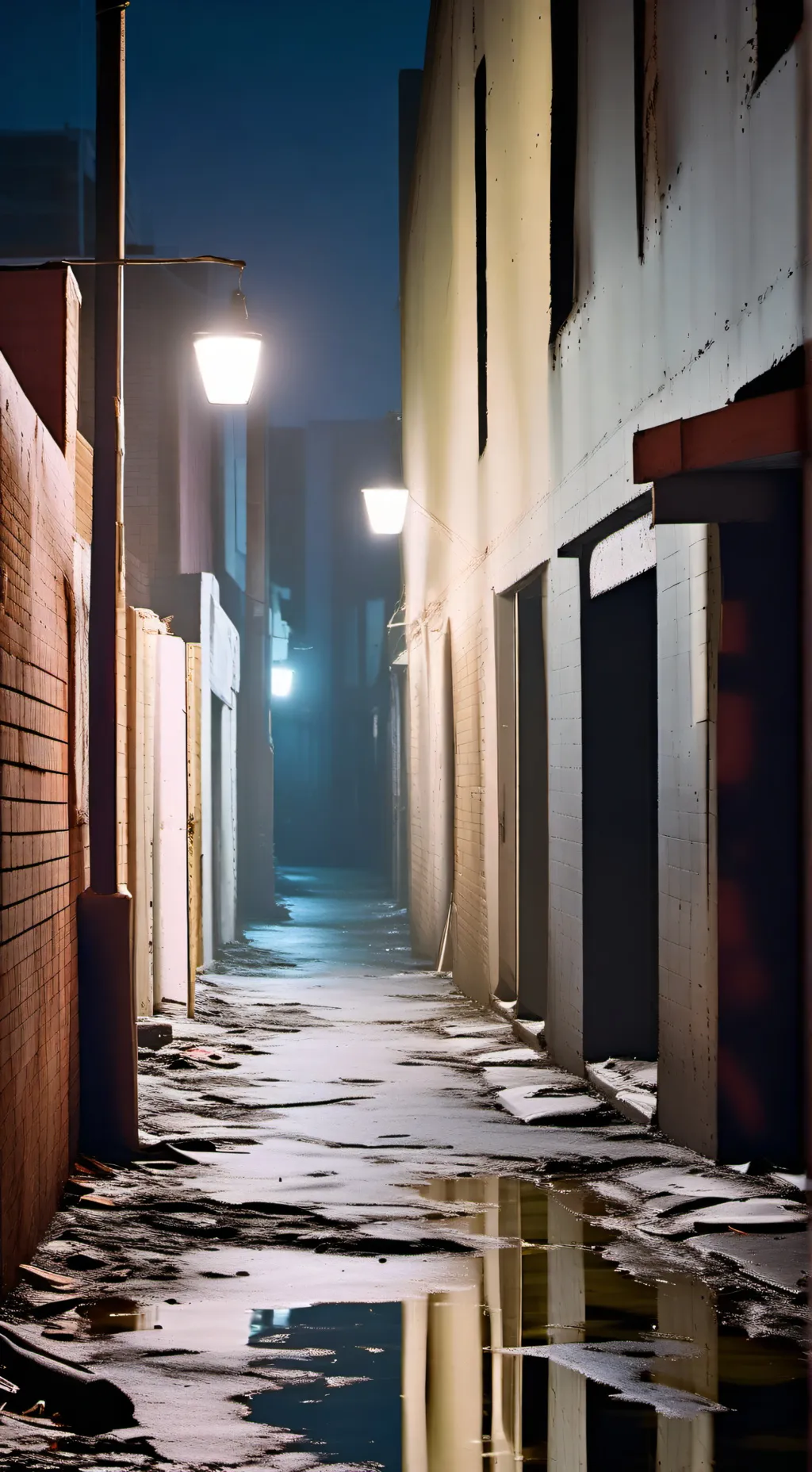 ai character: darkness background