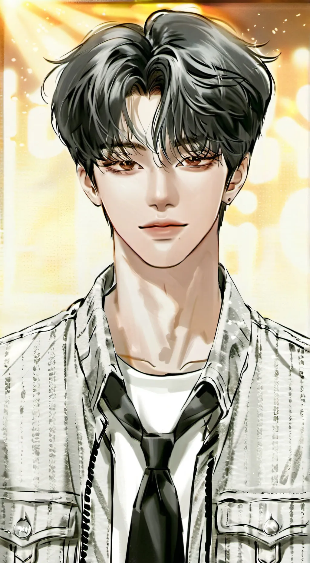 ai character: Taeyoung Kim background