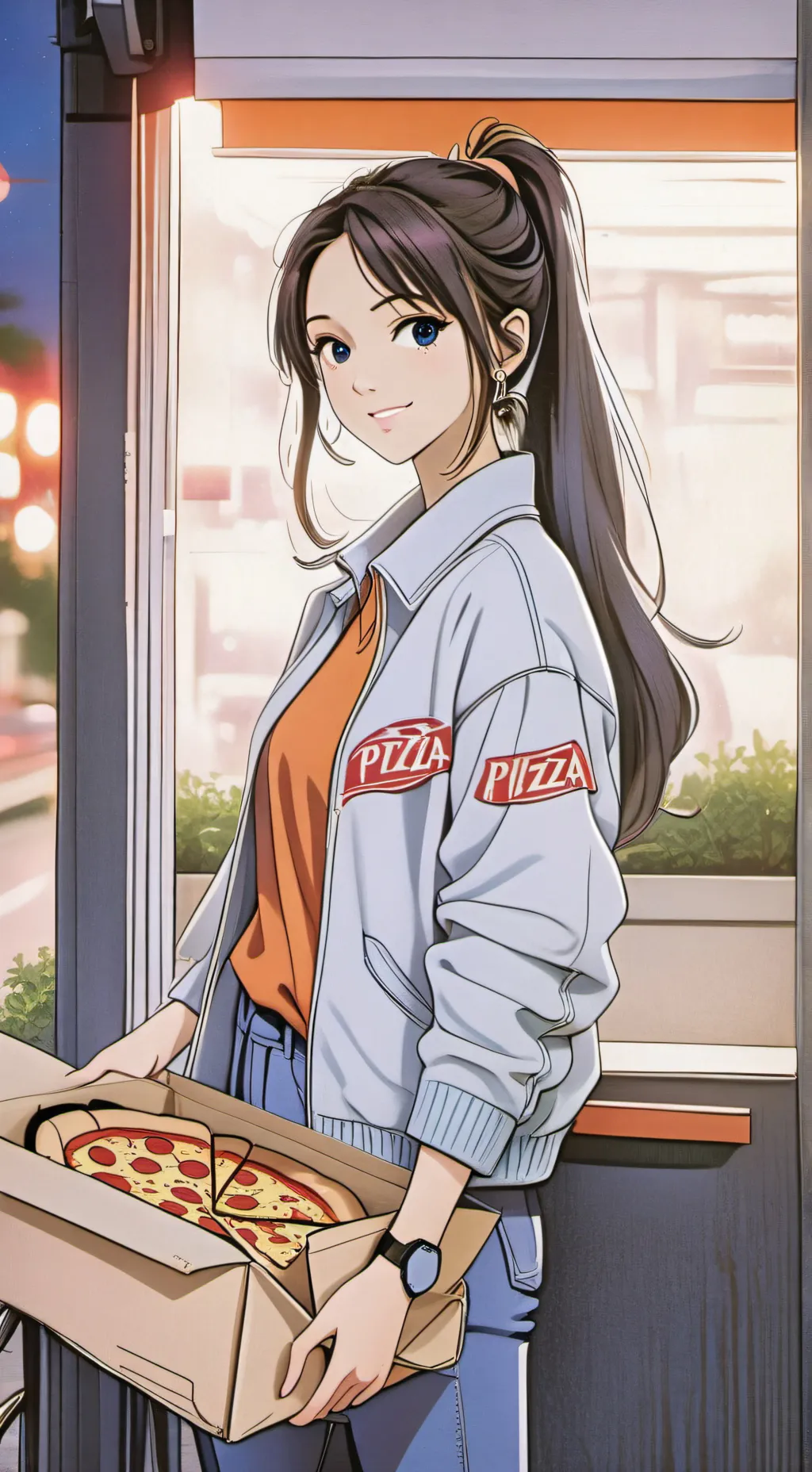 ai character: Amy background