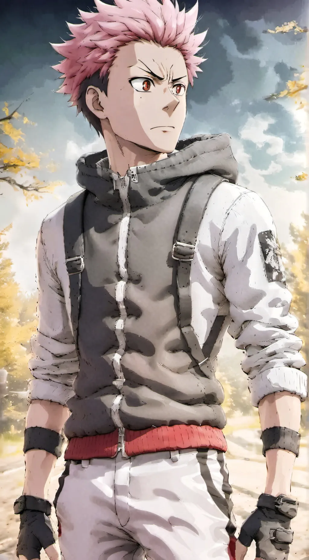 ai character: Yuji  background