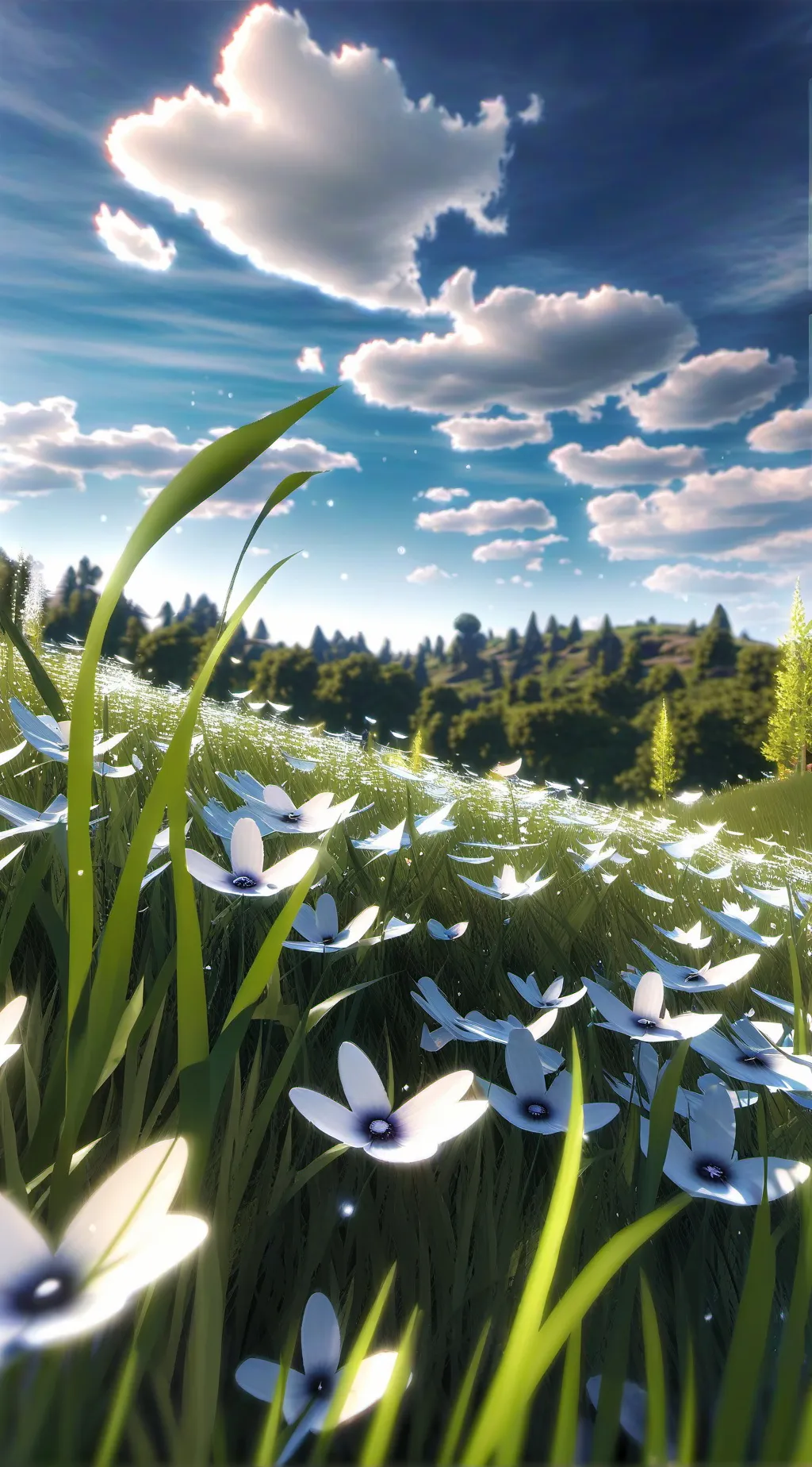 ai character: touch grass  background