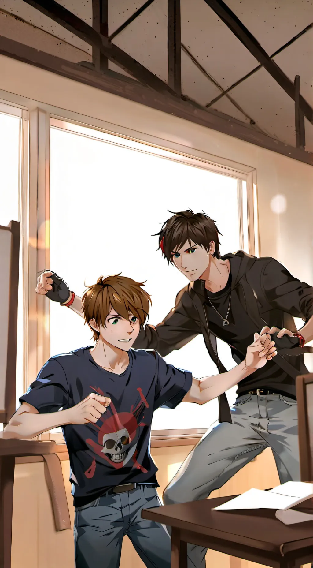 ai character: Viktor background