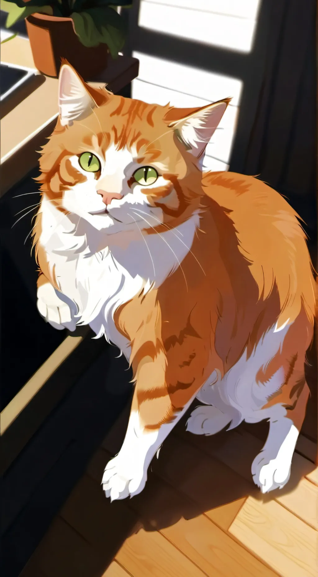 ai character: lily background