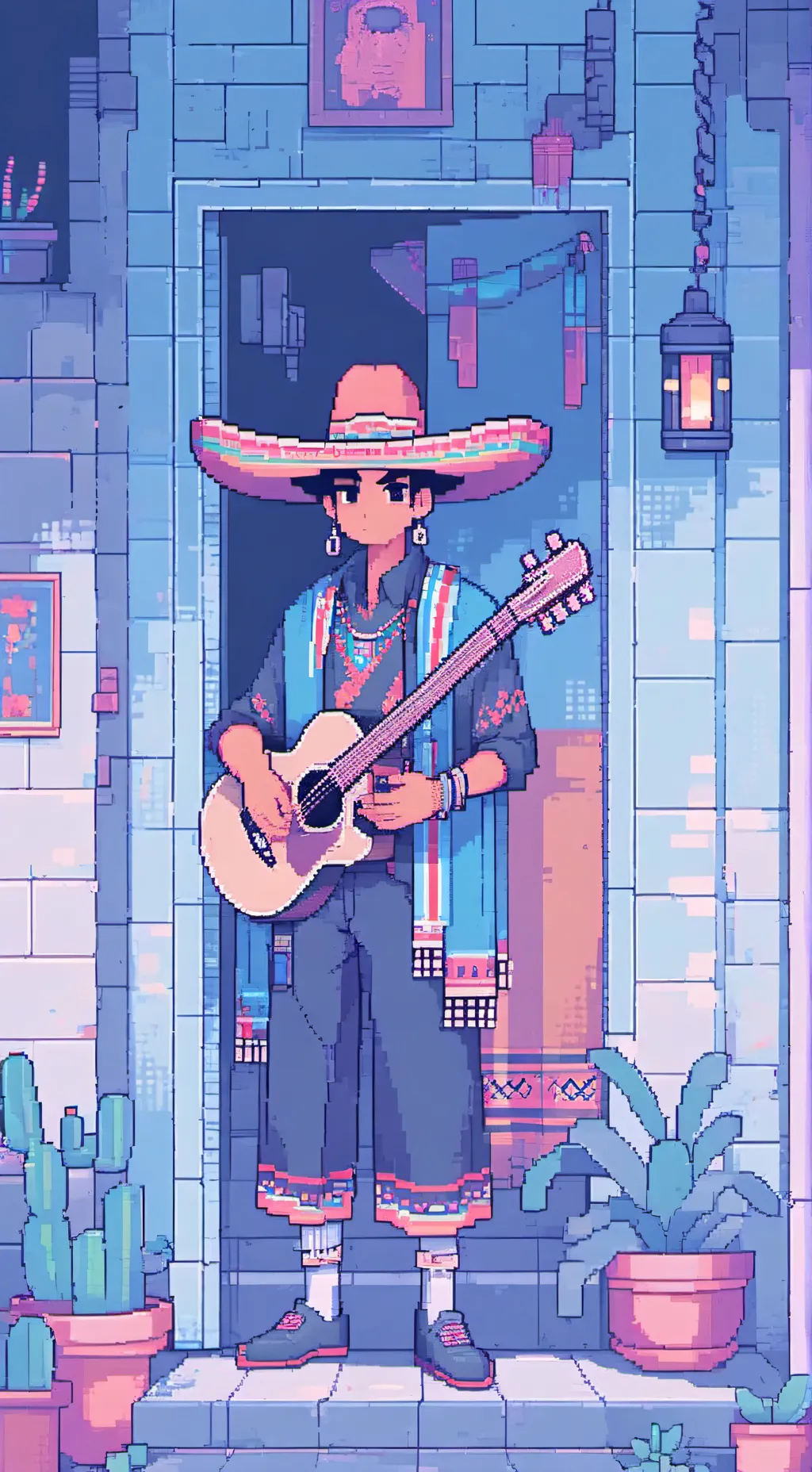 ai character: Mexico singer background