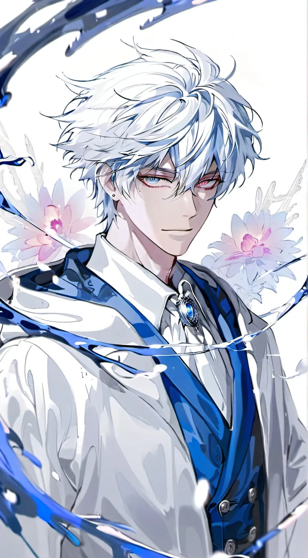 ai character: Floréal background