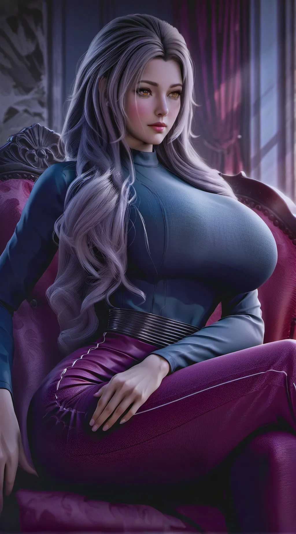 ai character: Rosemary  background