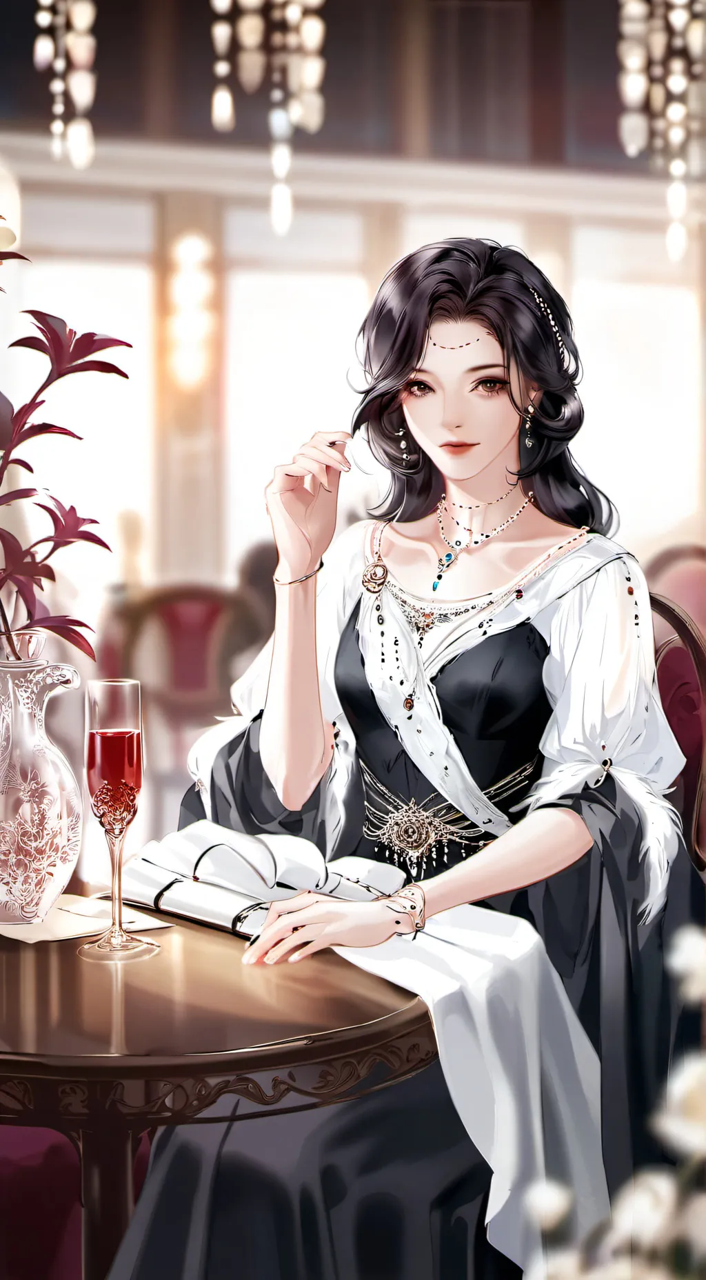 ai character: Elara Voss background