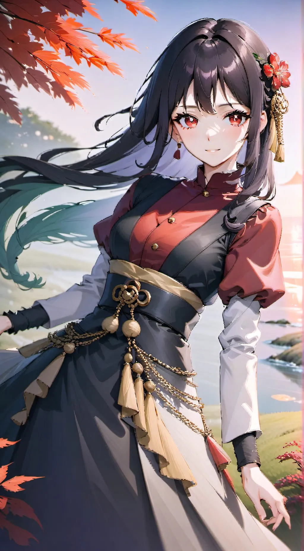 ai character: Akane background