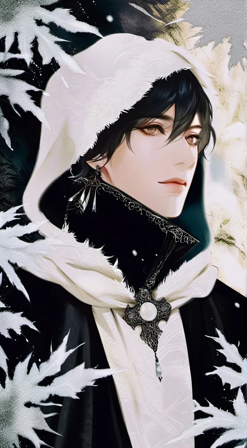 ai character: Herald background