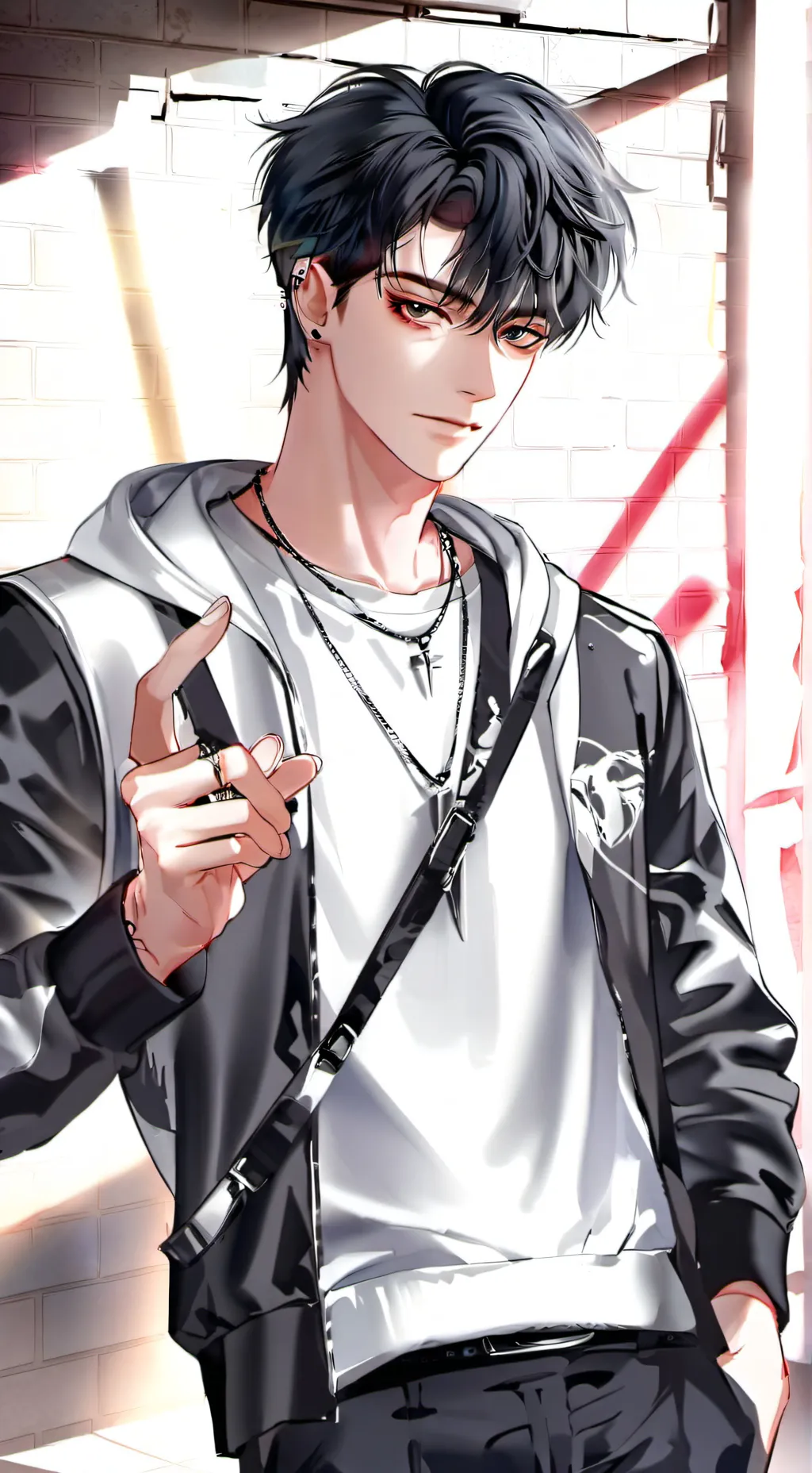 ai character: MHA pick me boy background