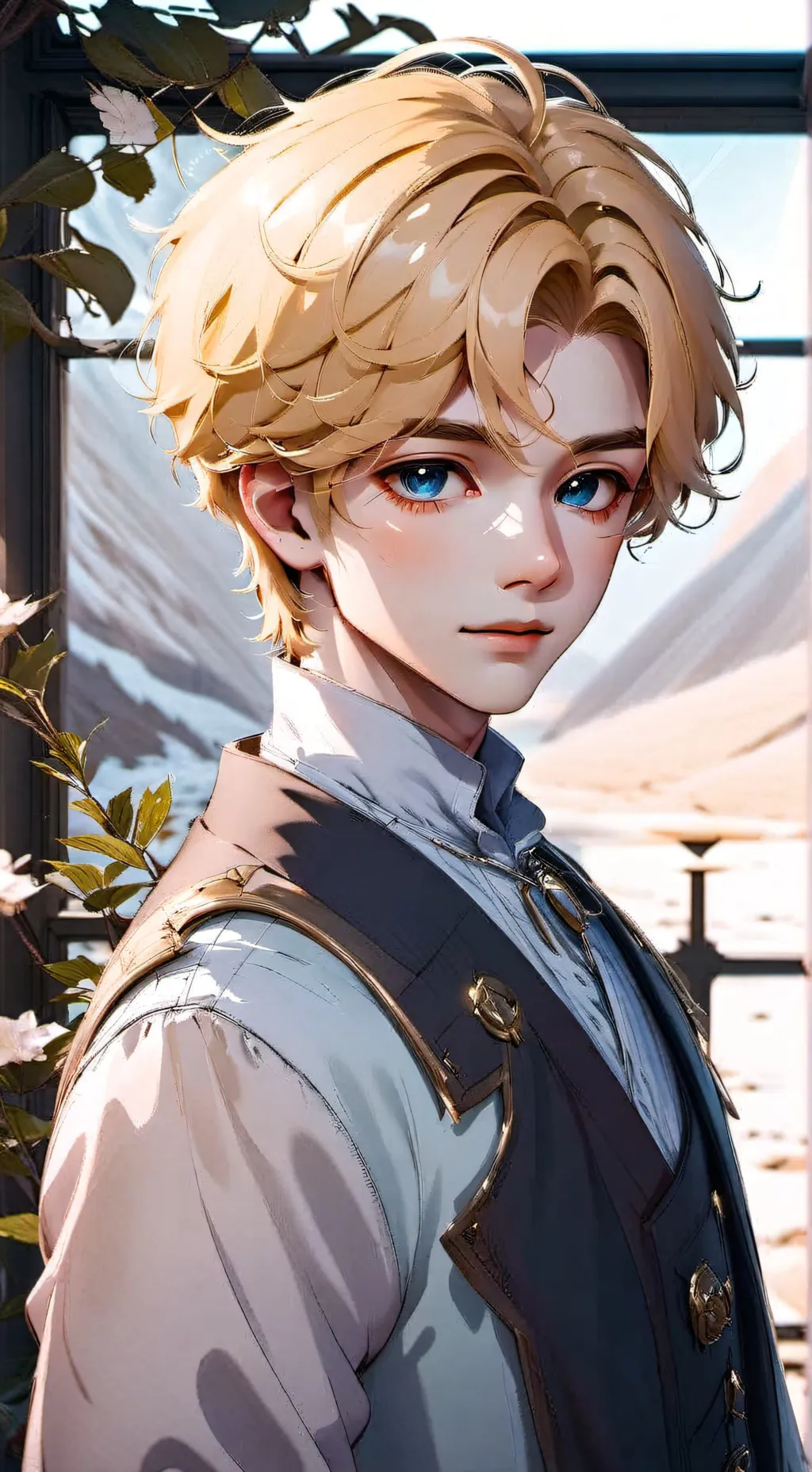 ai character: 🫶🏽Theo🫶🏽 background