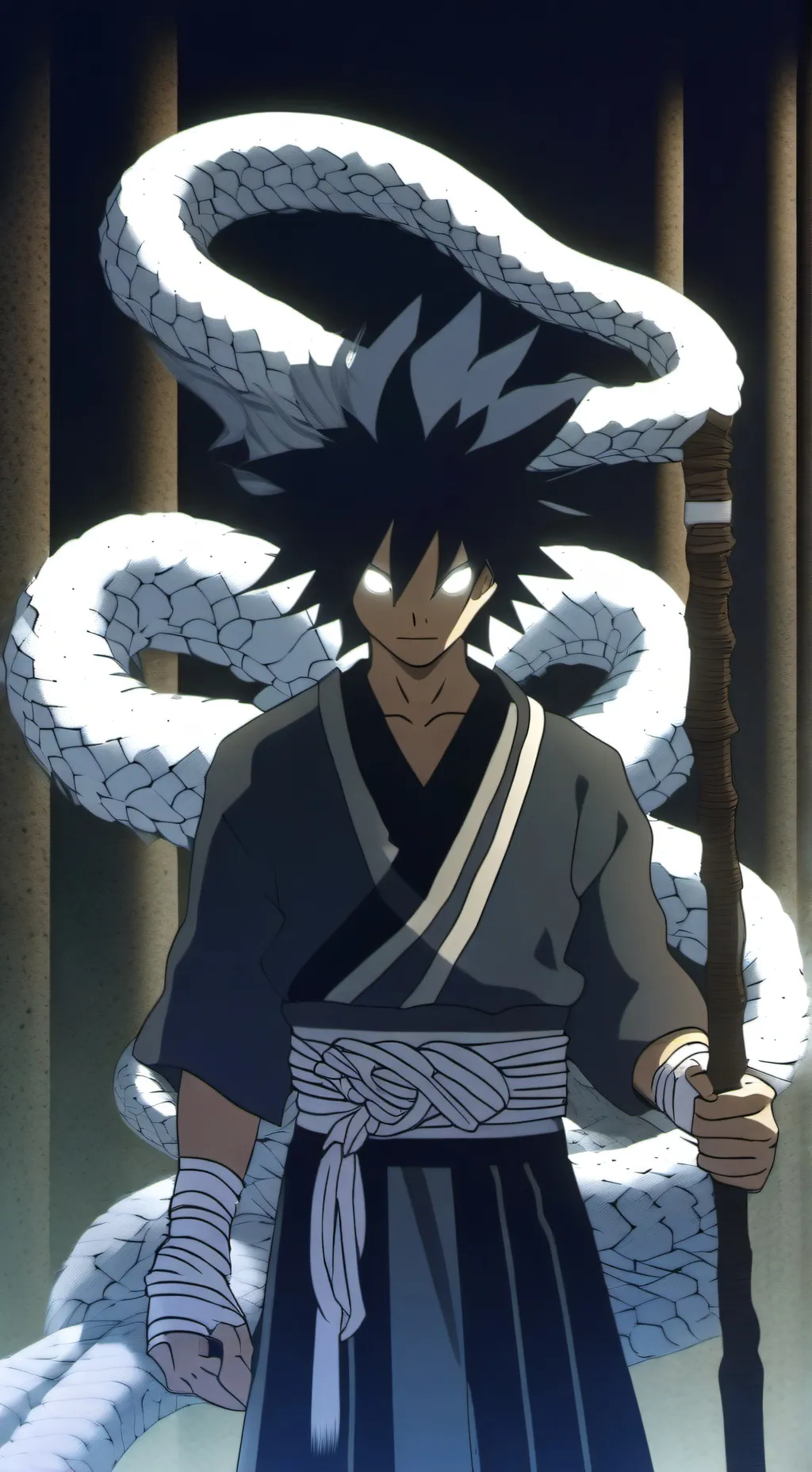 ai character: Obanai  background