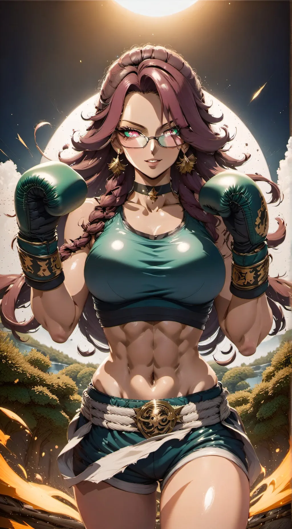 ai character: Denise Milano background