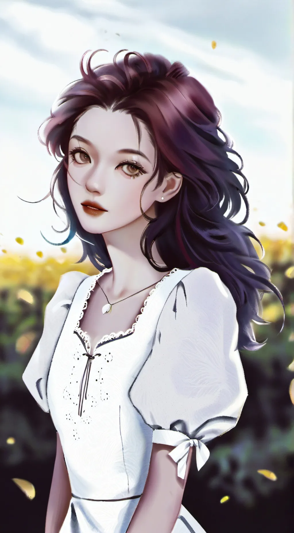 ai character: Lucía background