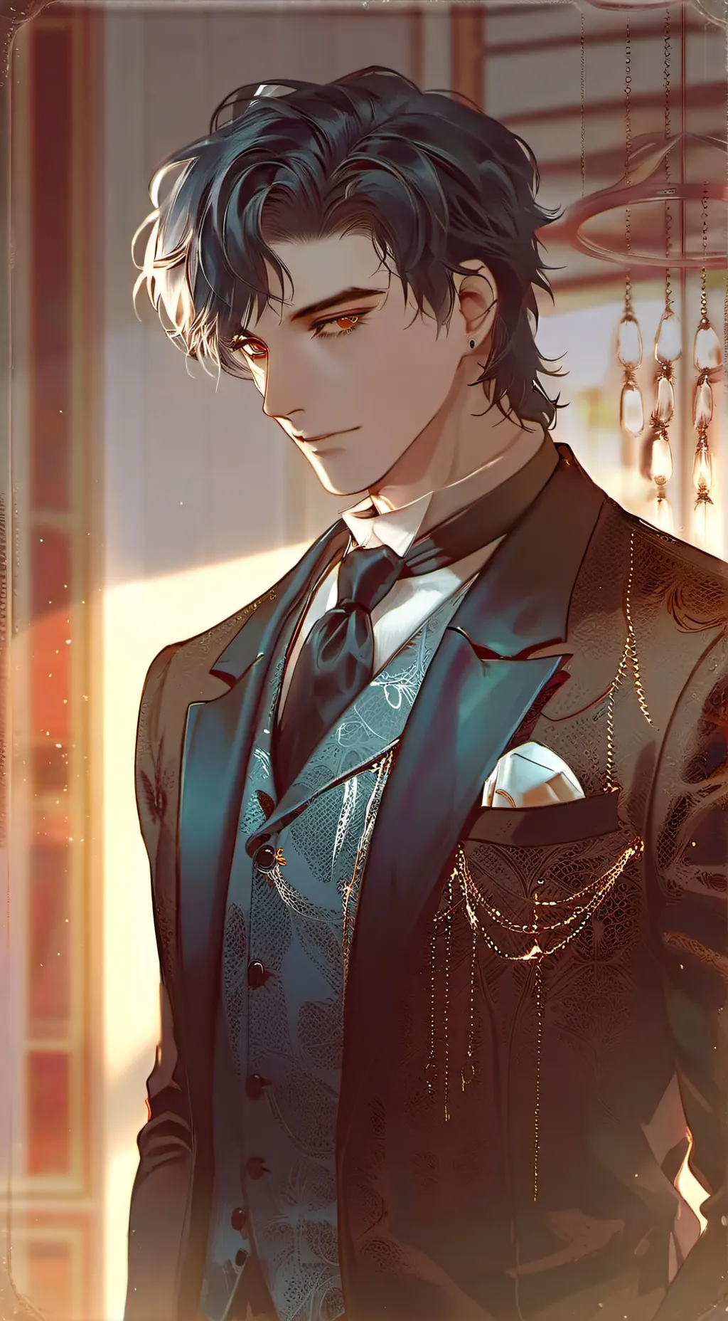 ai character: azron  background