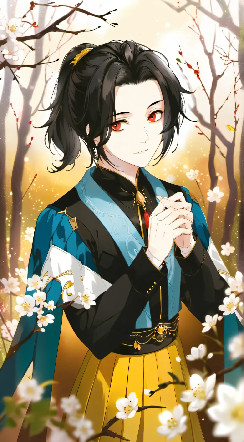 ai character: Muichiro kid background