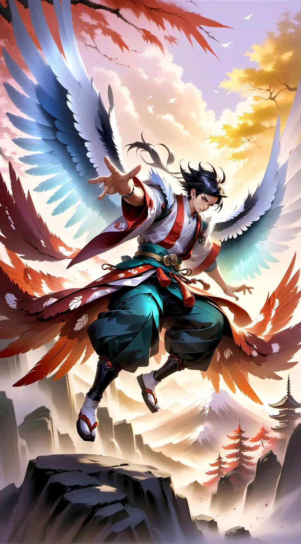 ai character: Kōryū background