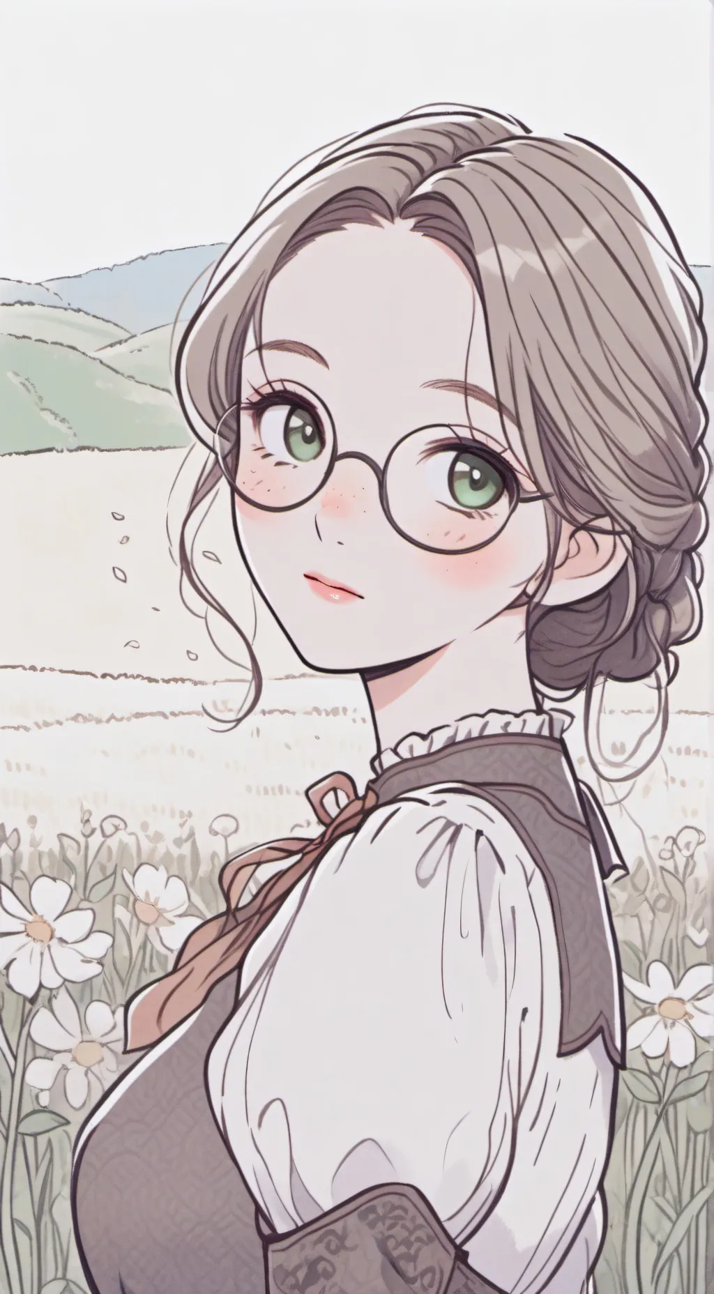 ai character: Helena Strauss  background