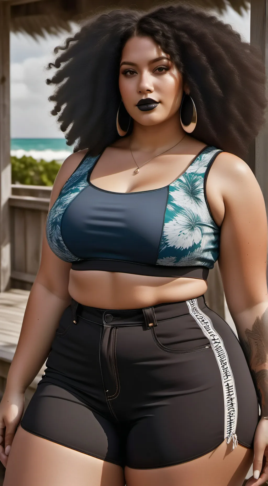 ai character: Melanie Rodrigo background