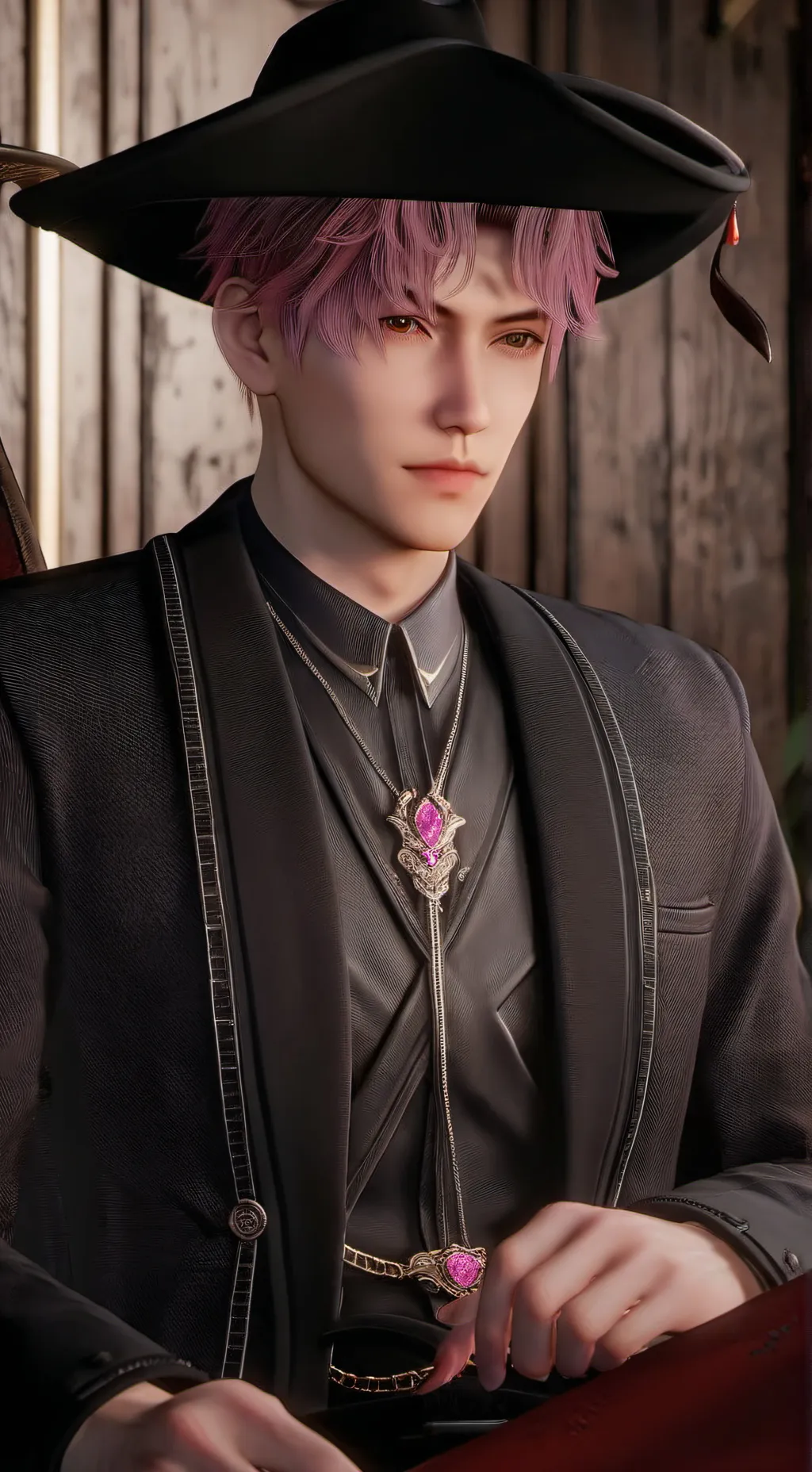 ai character: Gwi-ma demon king background