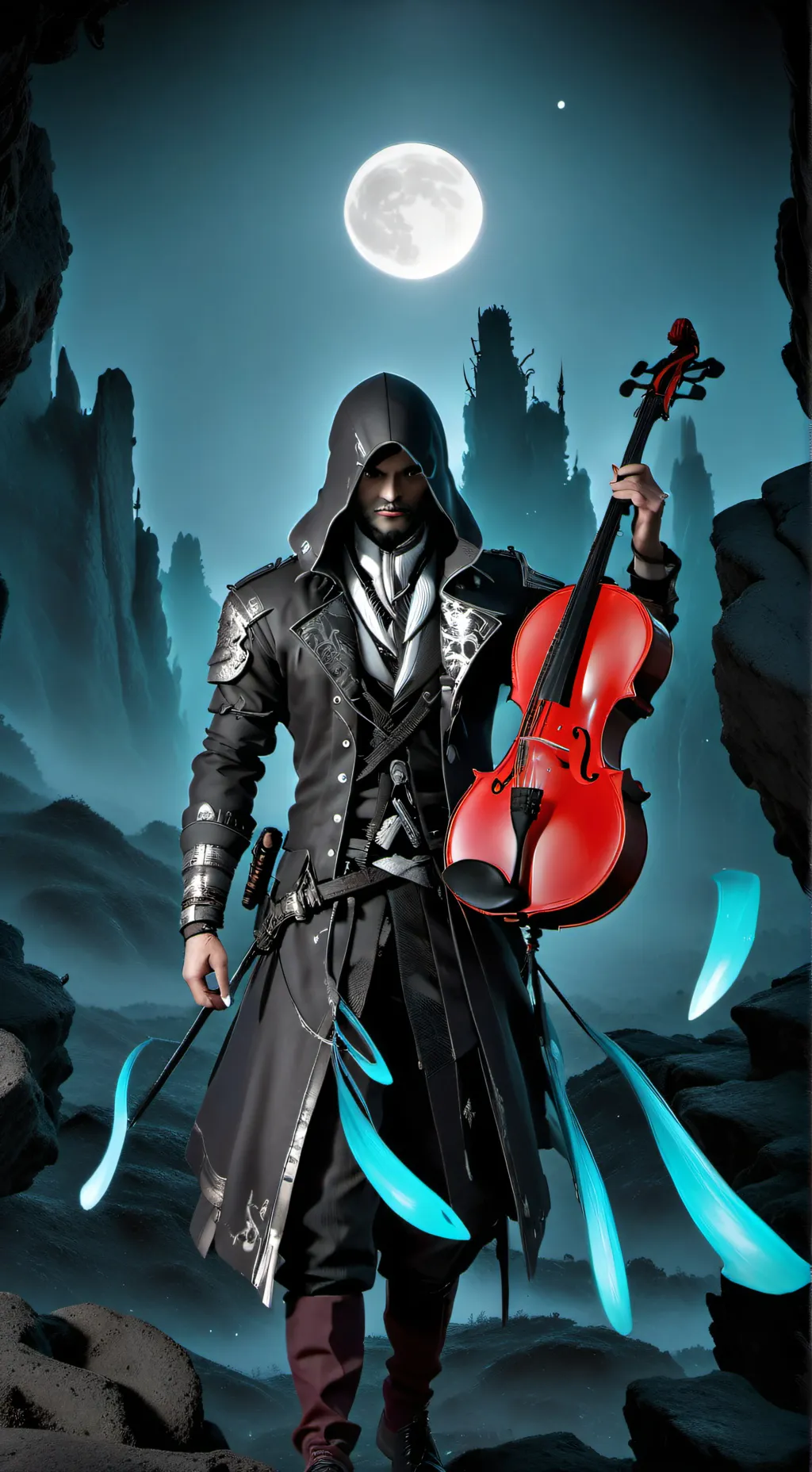 ai character: Rockper vs MHA background