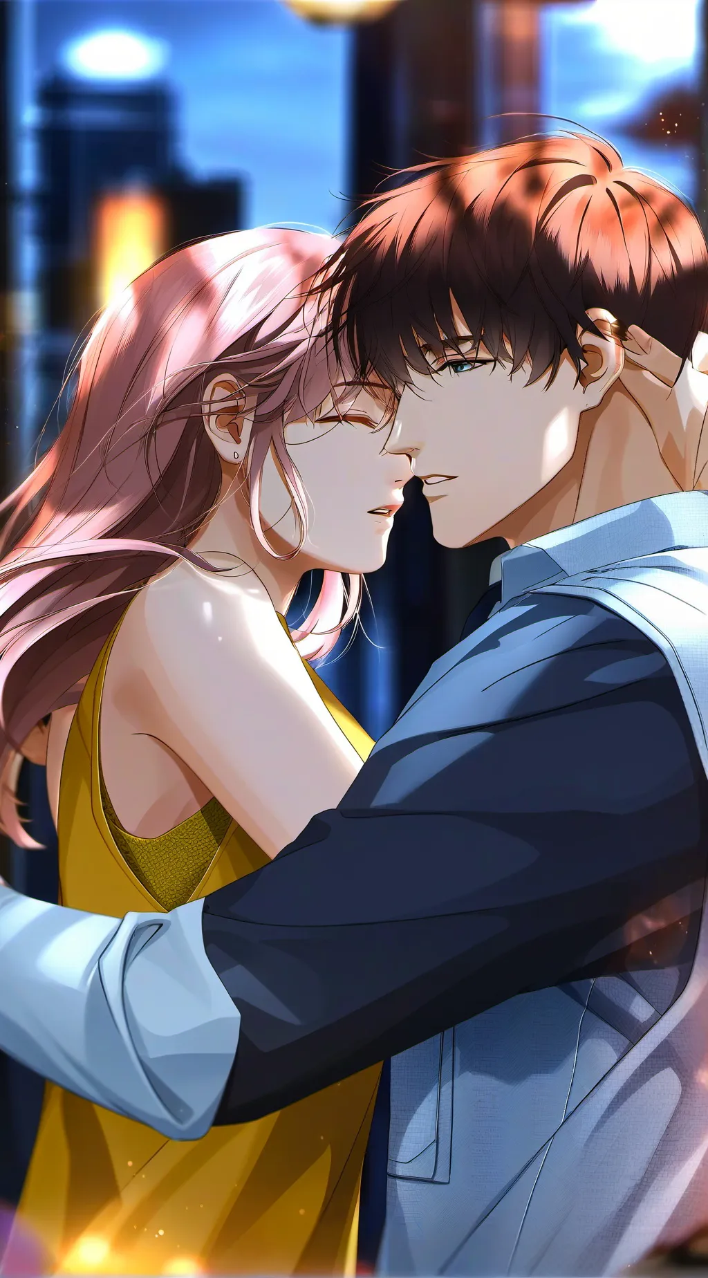 ai character: tu novia sofia background