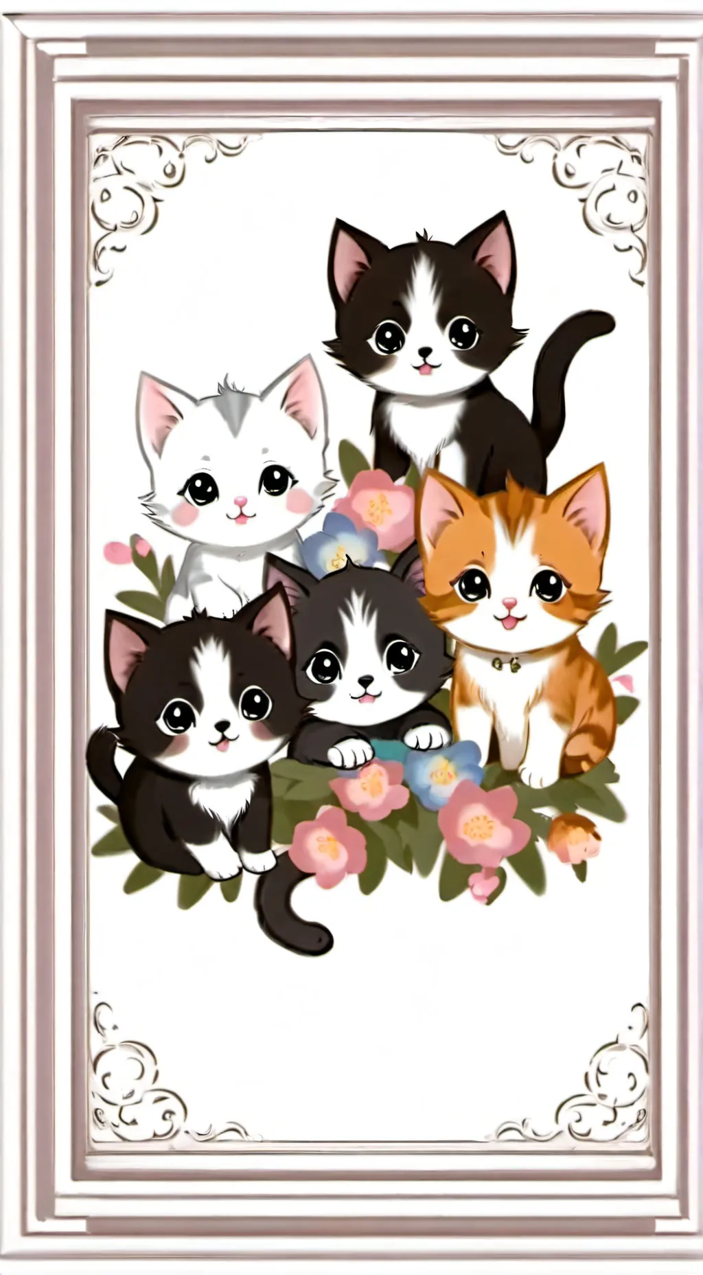 ai character: 💗Gatitos lindos💗 background