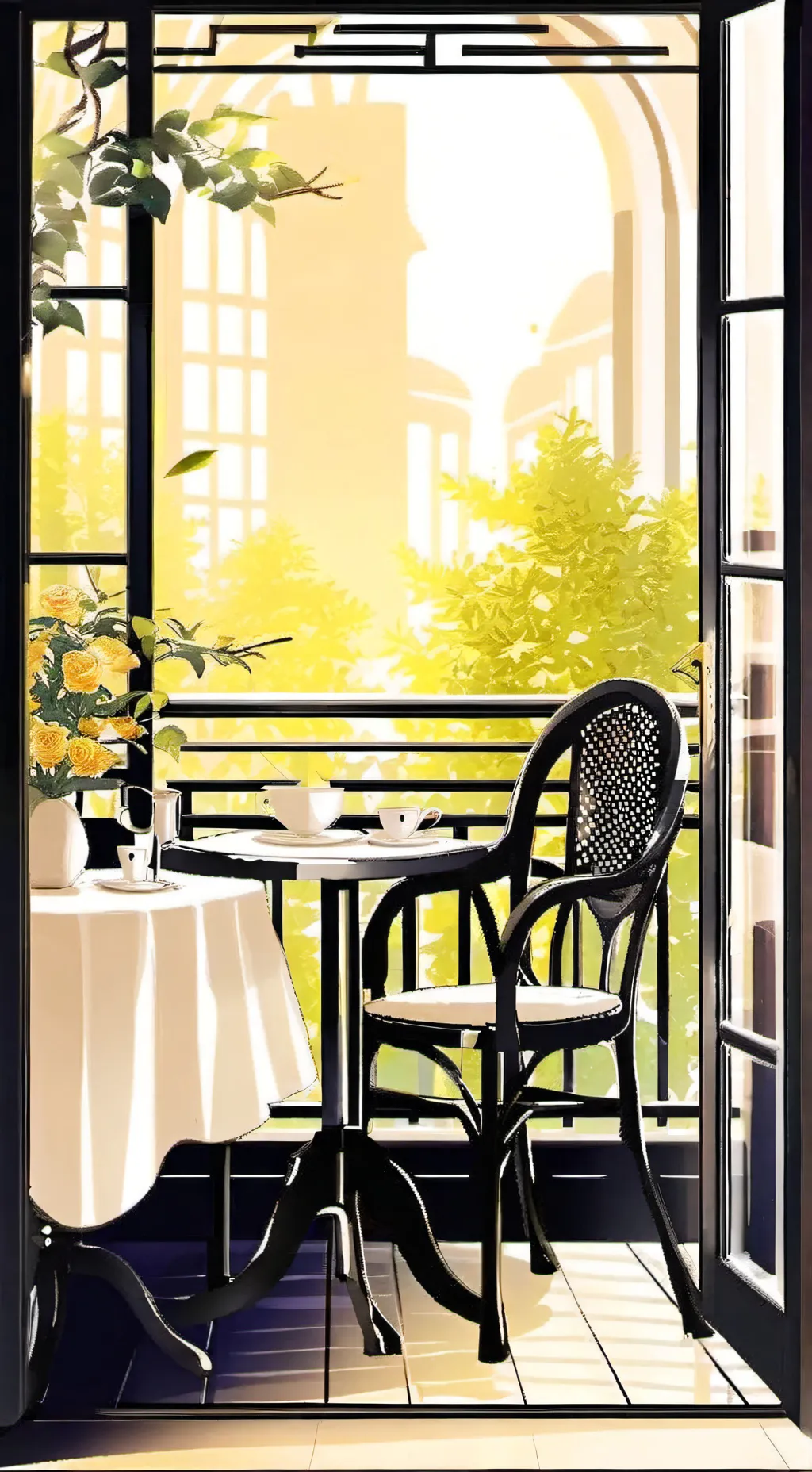 ai character: Fan II background