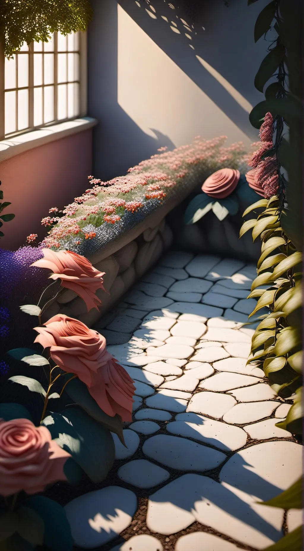 ai character: dev hangout. background