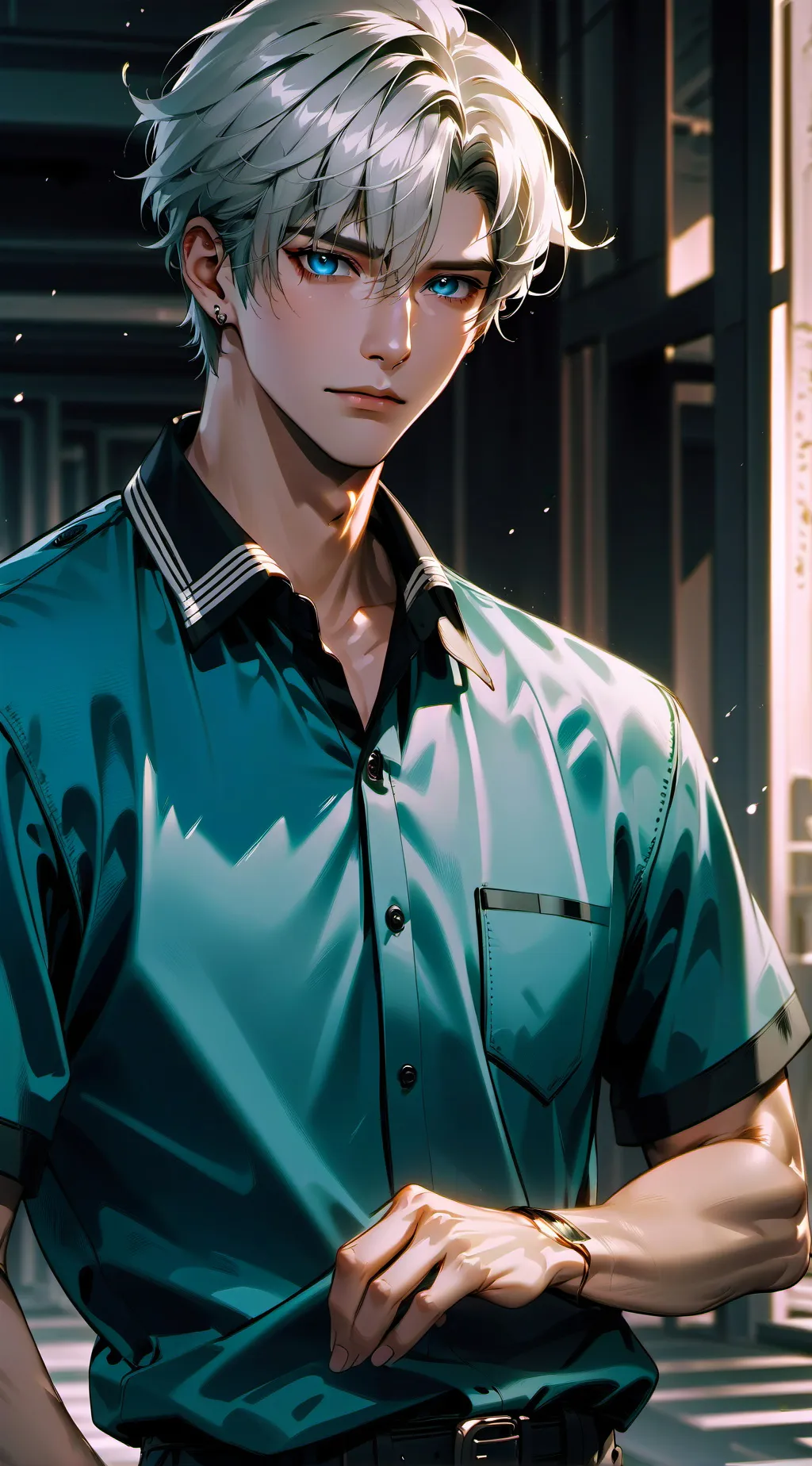 ai character: Bakugo background