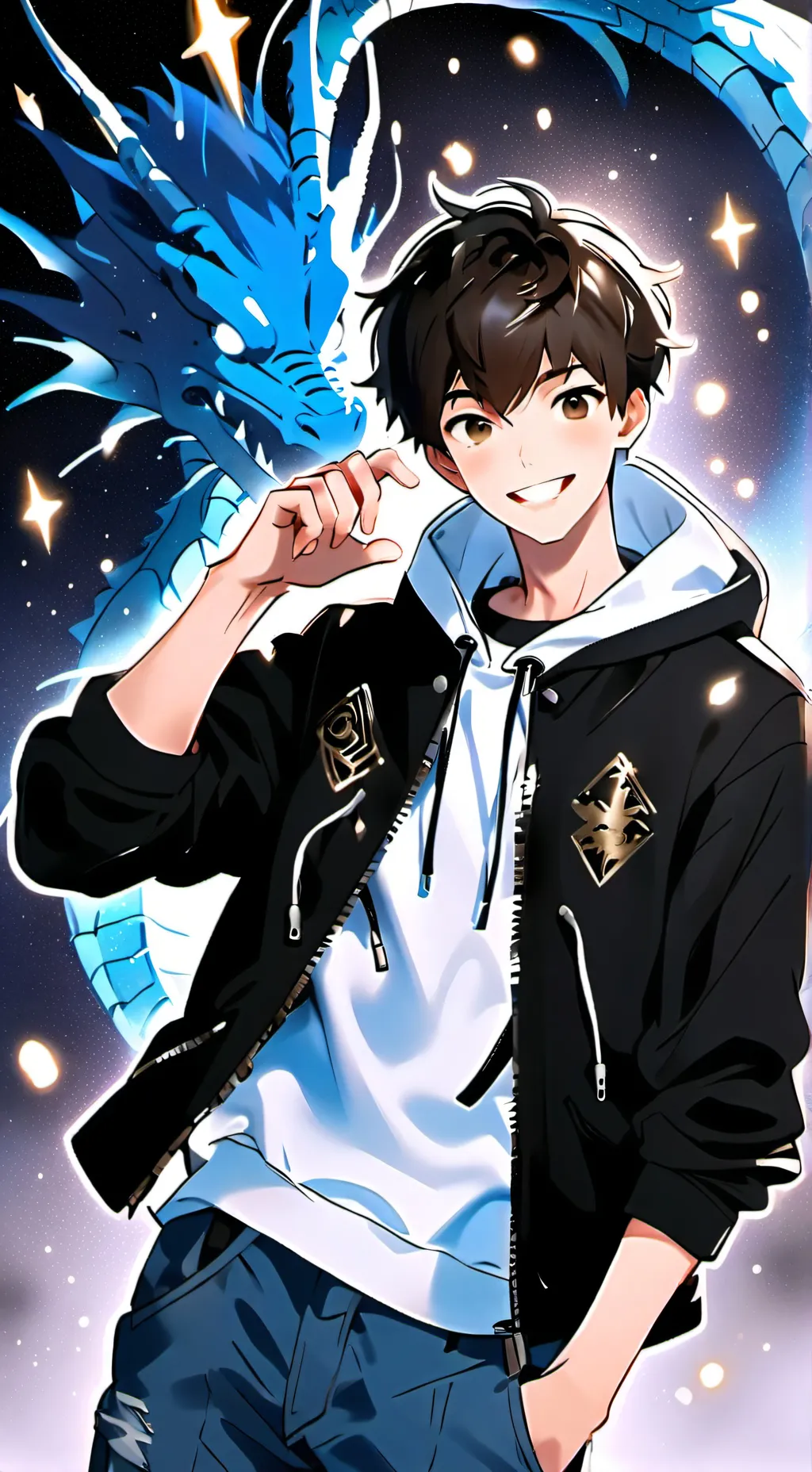 ai character: Drag background