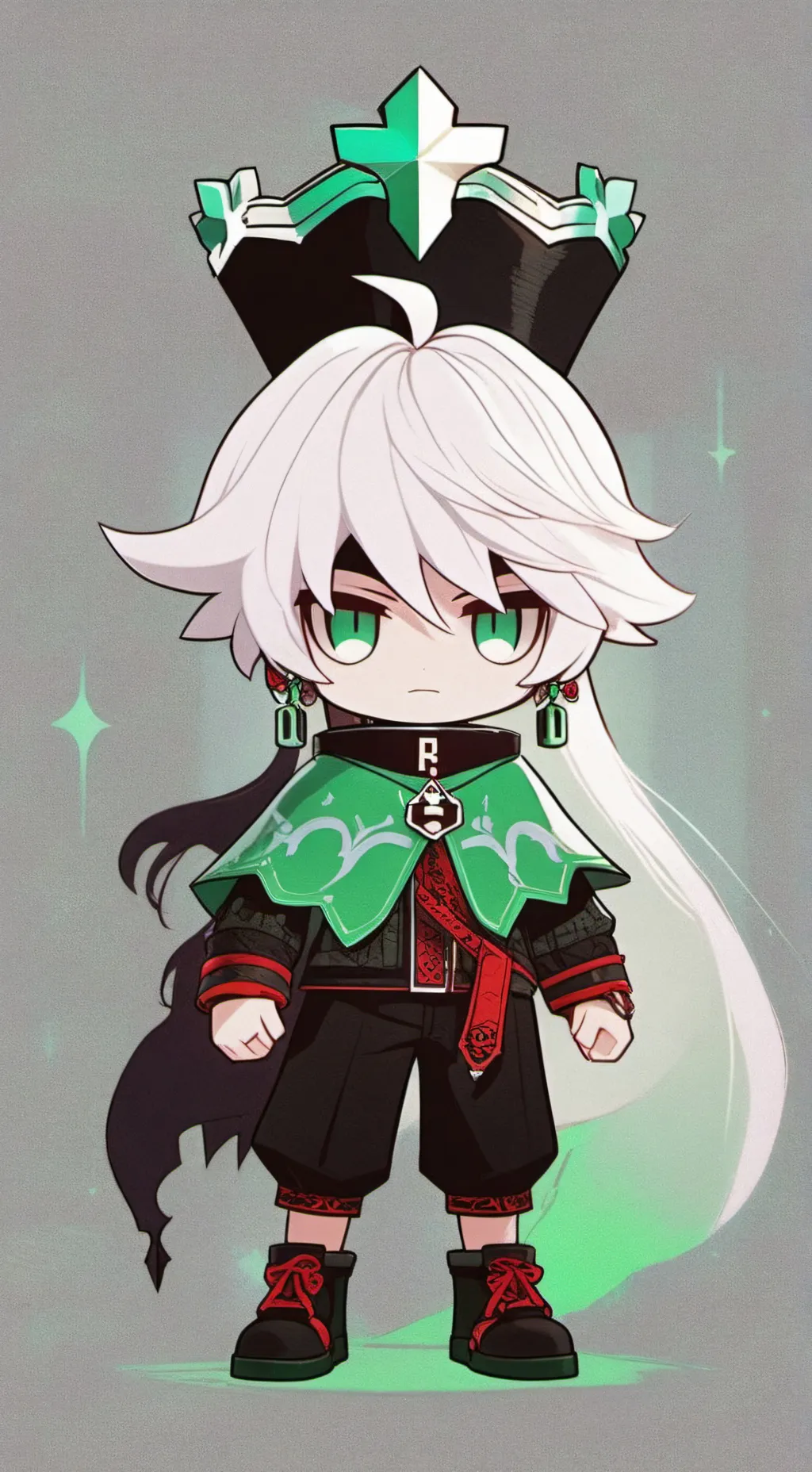 ai character: 1x1x1x1 background